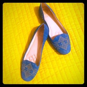 Vince Camuto Blue flats sz 10